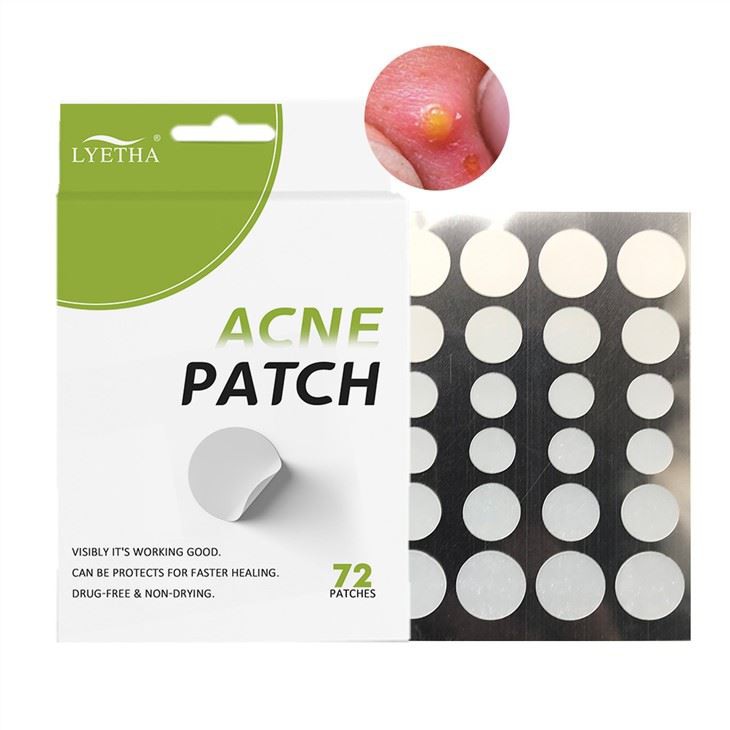 Hydrocolloid acne patch