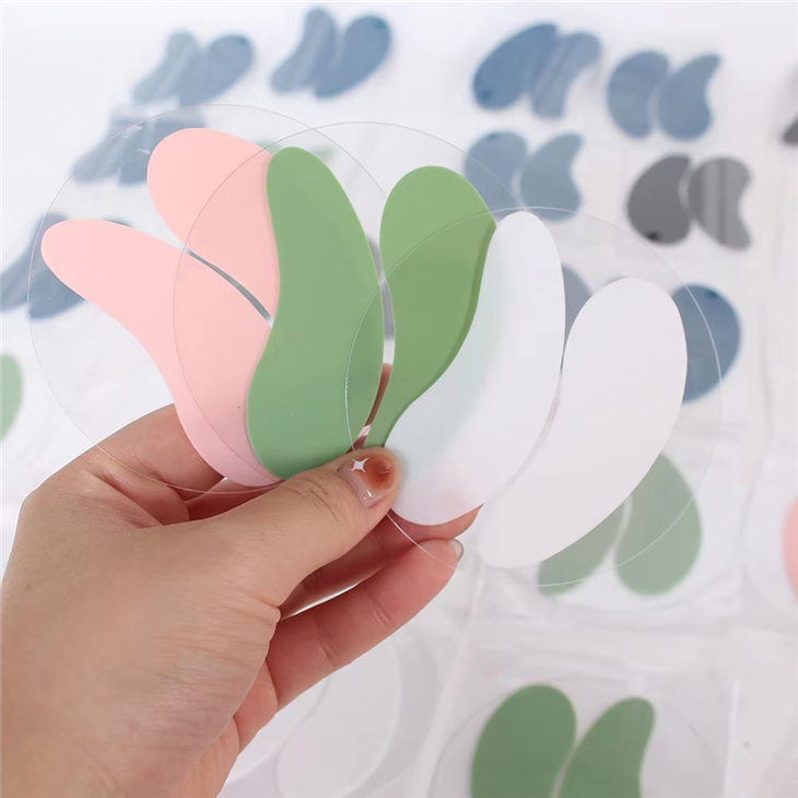 Reusable silicone eye patches